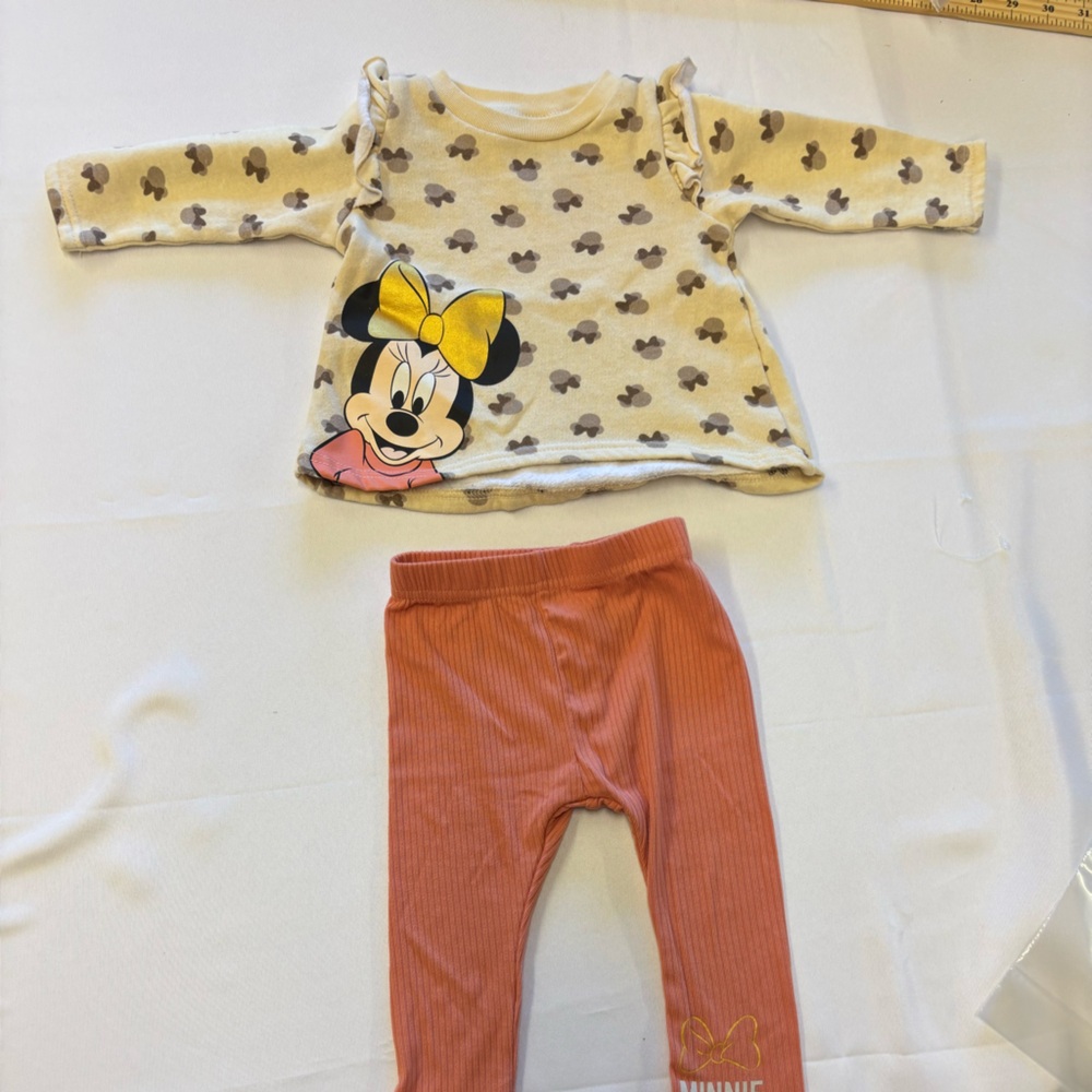 Disney Brand Mini Mouse 2PC Outfit